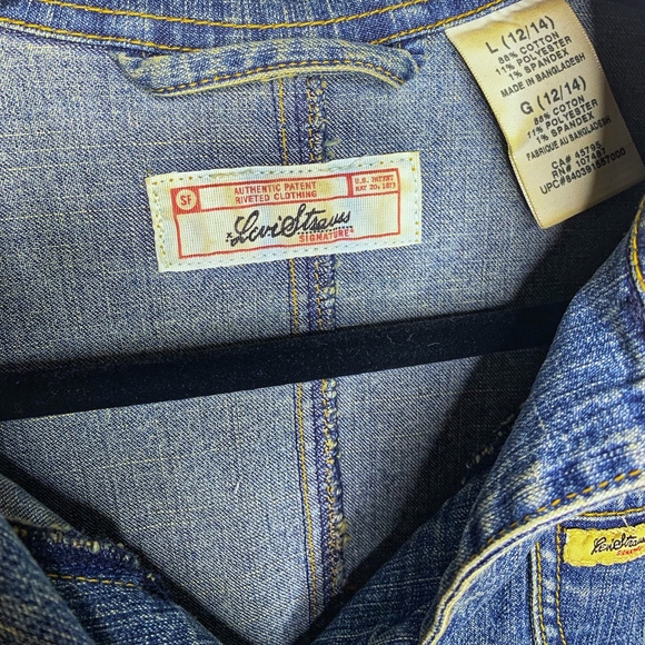 Levi's Denim Jacket Size L (12/14) - Picture 4 of 6
